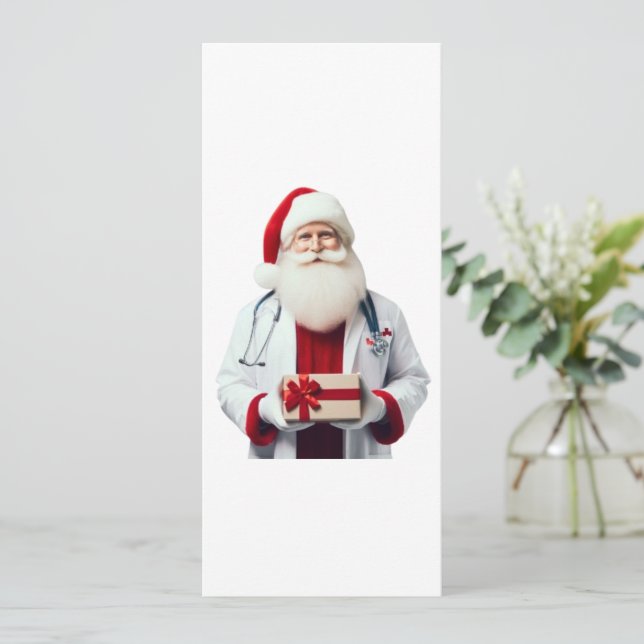 INVITACIÓN SANTA COMO MÉDICO (Anverso de pie)