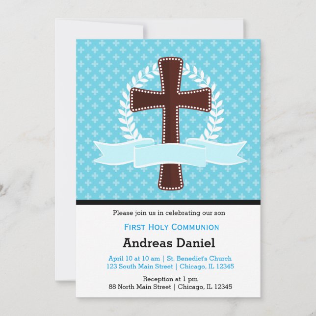 Invitación Santa Comunión (Anverso)