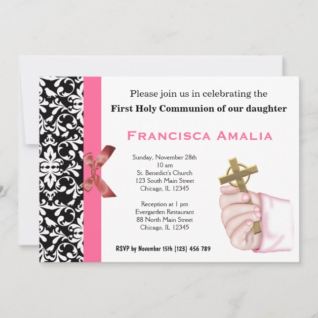 Invitación Santa Comunión (Anverso)