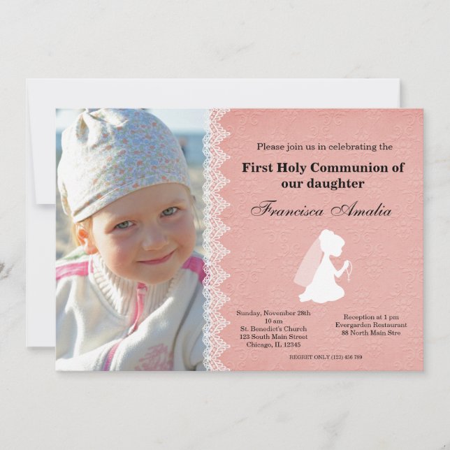 Invitación Santa Comunión (Anverso)