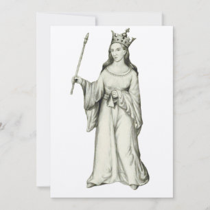Invitación Santa Crida hija del rey celta