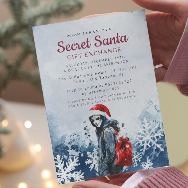 Invitación Santa disfrazada I Secreto de Invierno Santa Fiest (Subido por el creador)