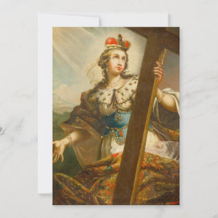 Invitación Santa Elena con la Vera Cruz Arte Sagrado