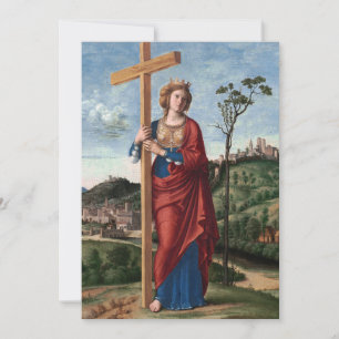 Invitación Santa Elena con la Vera Cruz Arte Sagrado