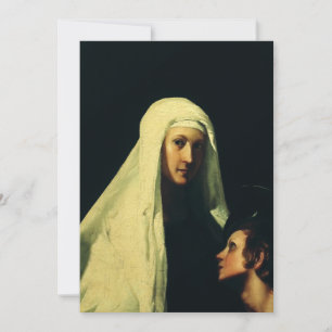 Invitación Santa Francesca de Roma Ángel de la Guarda Arte Fi