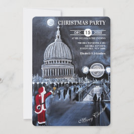 Invitación Santa in London Christmas Party