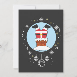 Invitación Santa Jolly Hoho