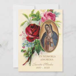 Invitación Santa Oración de Nuestra Señora de Guadalupe