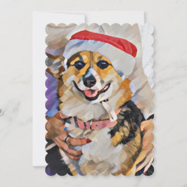 Invitación Santa Paws está llegando a la ciudad