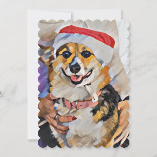Invitación Santa Paws está llegando a la ciudad