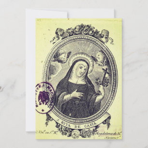 Invitación Santa Rita de Cascia