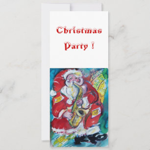 INVITACIÓN SANTA & SAX, FIESTA DE NAVIDAD