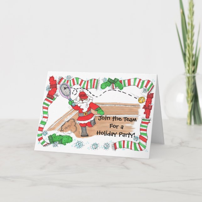 Invitación -Santa Sobre El Tribunal (Anverso)