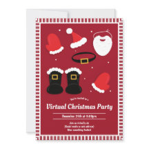 Santa Suit muestra al Fiesta de Navidades virtuale