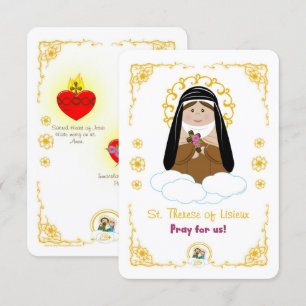 Invitación Santa Teresa de Lisieux