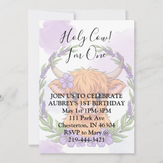 Invitación Santa Vaca soy uno