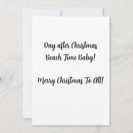 Invitación Santa y sus Ray-Bans - ¡Cásate con Navidades!