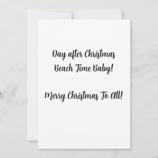 Invitación Santa y sus Ray-Bans - ¡Cásate con Navidades!