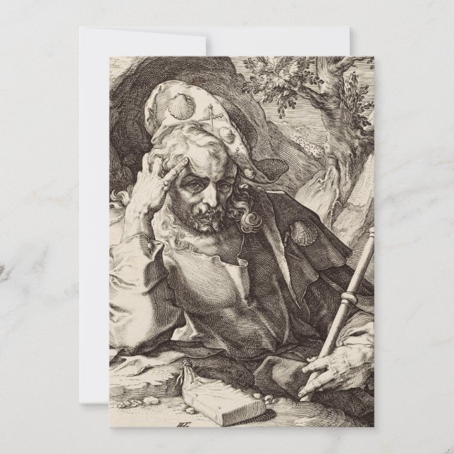 Invitación Santiago el gran apóstol (Anverso)