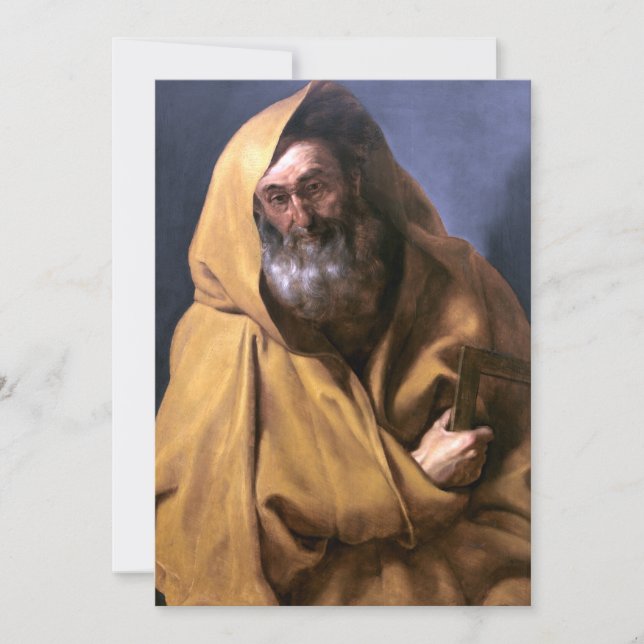 Invitación Santiago el Mayor por Rubens (Anverso)