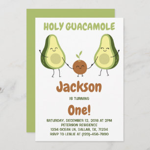 Invitación Santísima Guacamole