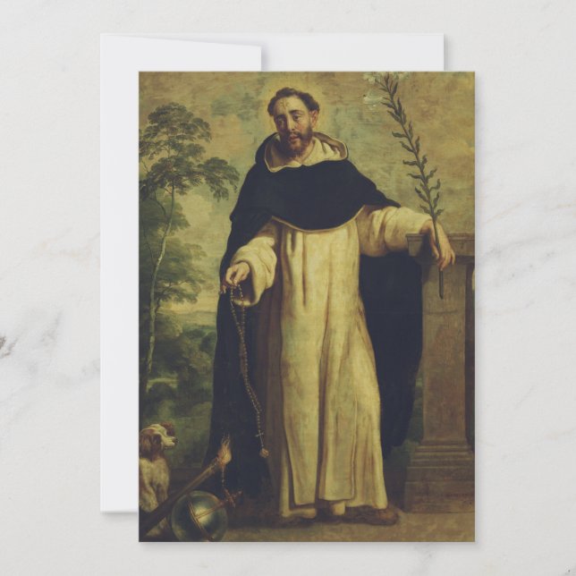 Invitación Santo Domingo de Guzmán (Anverso)