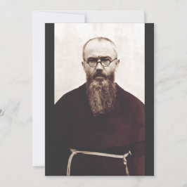 Invitación Santo Maximiliano Kolbe sacerdote católico polaco