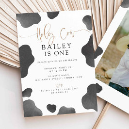 Invitación Santo Vaca, Invito de un cumpleaños, primer día de