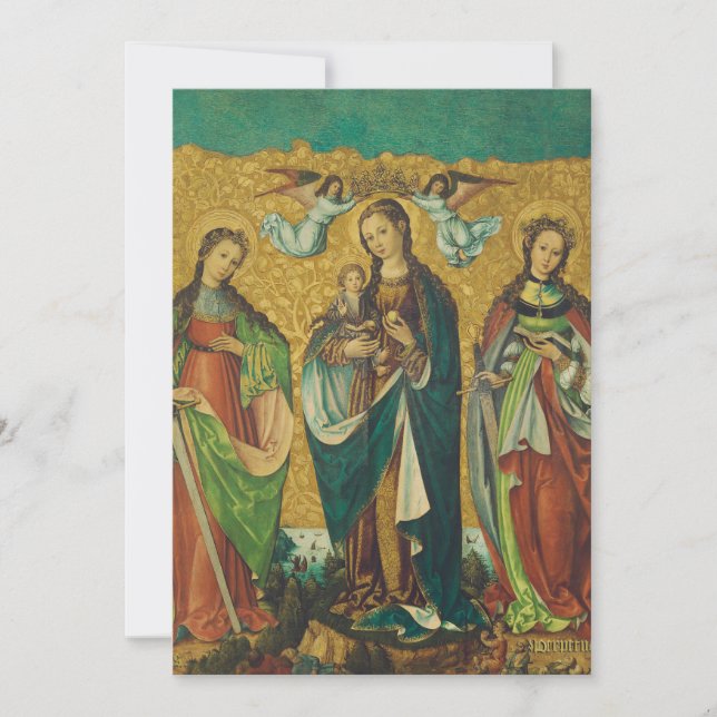 Invitación Santos Perpetua y Felicidad (Anverso)