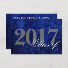 Invitación Sapphire Grad | Blue Royal Cobalt Azure Year