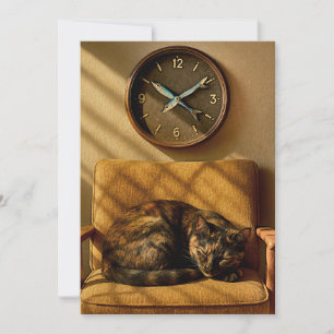 Invitación Sardine O'clock Dreamtime – Arte de Gato Surrealis