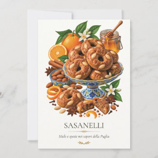 Invitación Sasanelli – Vintage Italian Dessert