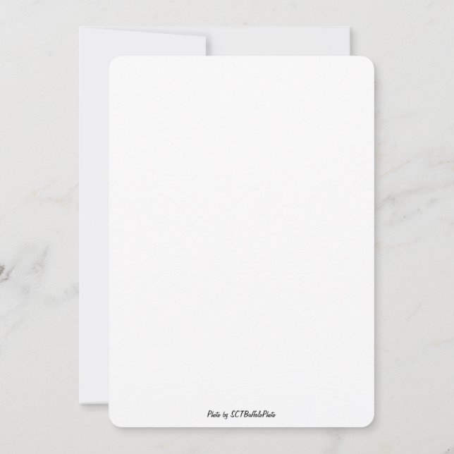 Invitación Save the Date! (Reverso)