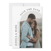 Save the Date Arch Photo Boda