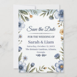 Invitación "Save the Date" Elegant Wedding Invitation