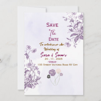 Invitación Save the Date Invitations
