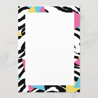 Invitación Save the date style années 80