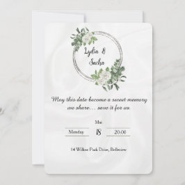 Invitación Save the Date – Sweet Memory Invitation
