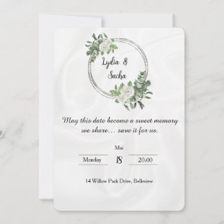 Invitación Save the Date – Sweet Memory Invitation