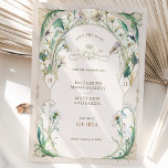 Invitación Save the Date Vintage Daisy Art Nouveau by Mucha<br><div class="desc">Art Nouveau Vintage Save the Date wedding cards by Alphonse Mucha in a floral, romantic, and whimsical design. Victorian flourishes complement classic art deco fonts. Please enter your custom information, and you're done. If you wish to change the design further, click the blue "Customize It" button. Thank you so much...</div>