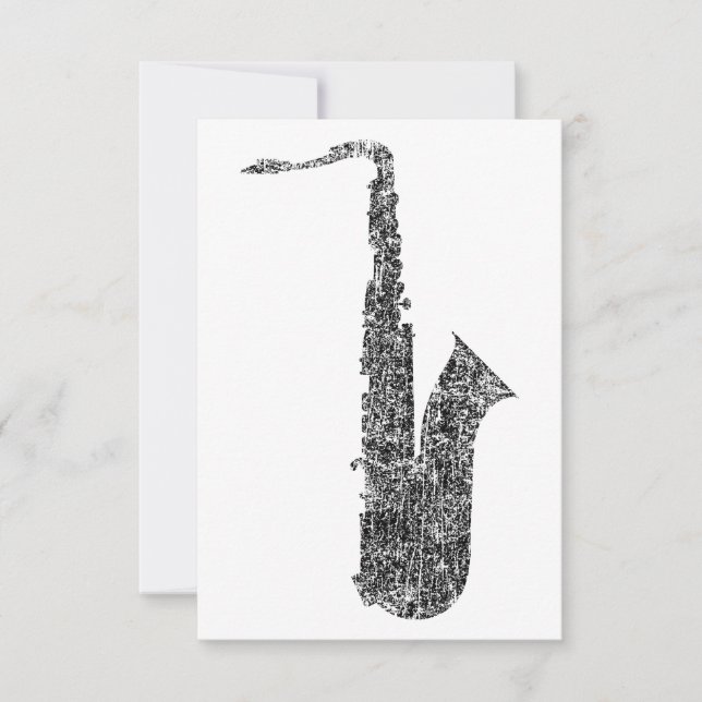 Invitación saxofón grueso (Anverso)