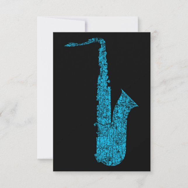 Invitación saxofón gruñón (Anverso)