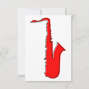 Invitación saxofón odd-Rex