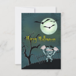 Invitación Scary Halloween