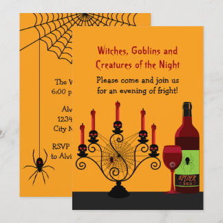 Invitación Scary Halloween Party