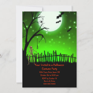 Invitación Scary Halloween Party