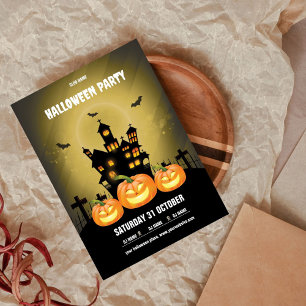 Invitación Scary Halloween Party