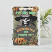 Scary Witch Halloween Party