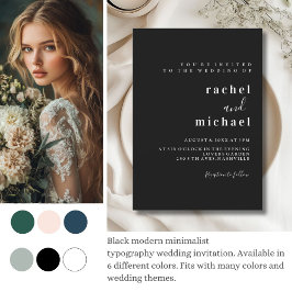 Invitación Schlicht elegante