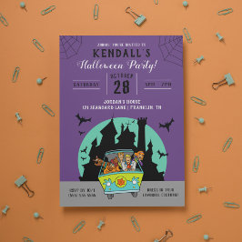Invitación Scooby-Doo Spooktacular Halloween Party